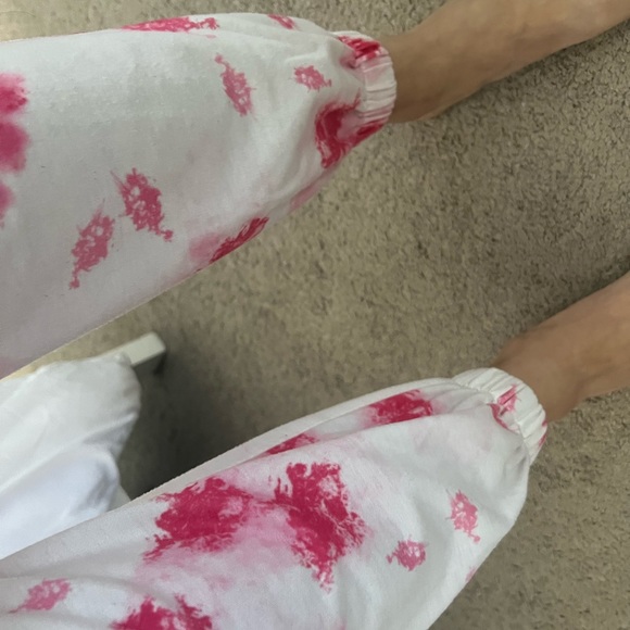 Pin Tie Dye Sweat Pants - Picture 4 of 5